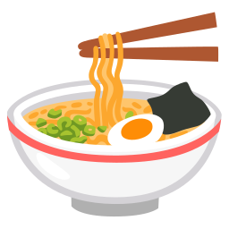 🍜 Steaming Bowl Emoji, Ramen Emoji