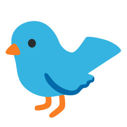 🐦 Bird Emoji, Blue Bird Emoji (since Android 5.1 Lollipop)