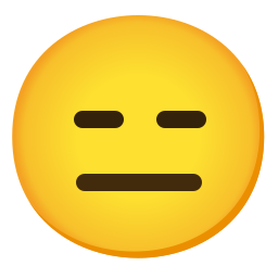 😑 Expressionless Face Emoji, Meh! Emoji, Expressionless Emoji