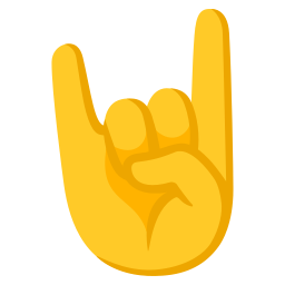 🤘 Sign Of The Horns Emoji, Rock-On Emoji