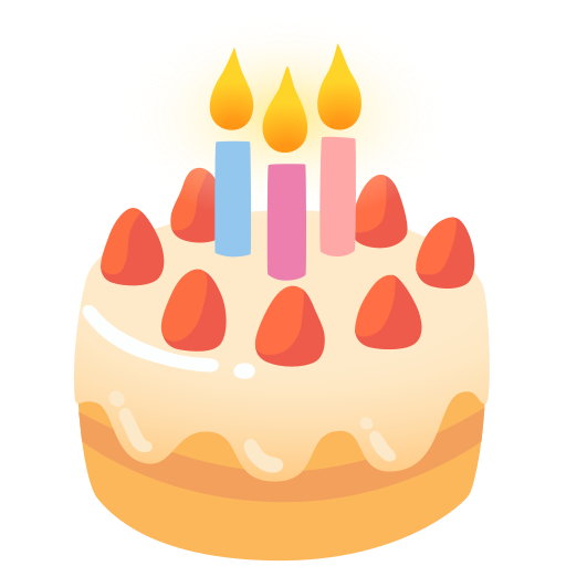 ? Birthday Cake Emoji