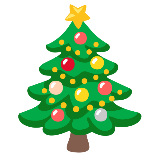 árvore de Natal com bolas de desenho animado, desenho animado, bola redonda  png