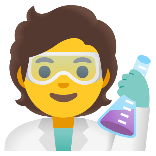 Sello emoji profesora Silvia Mates-Ciencia Automático