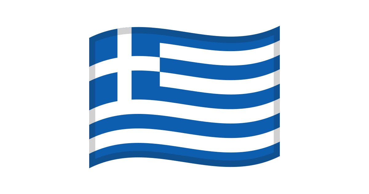 🇬🇷 Flag: Greece Emoji, GR Flag Emoji, Greek Flag Emoji