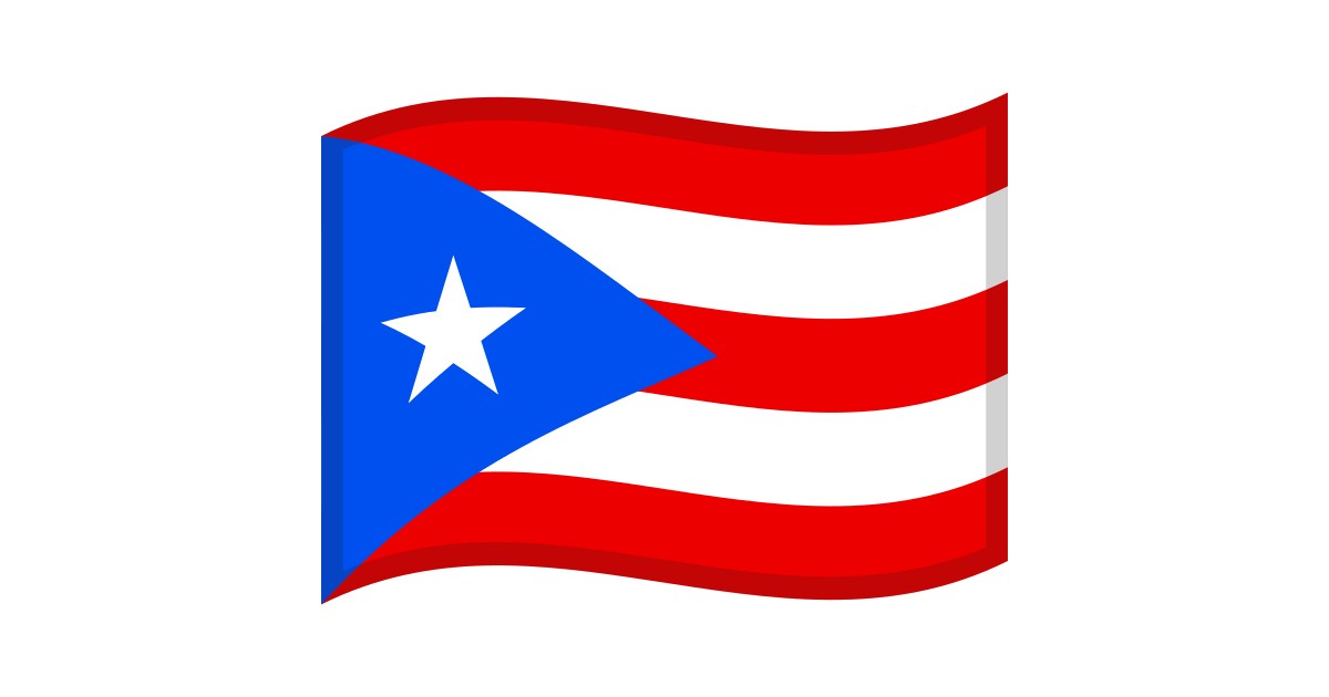dolor de cabeza No esencial Viento fuerte 🇵🇷 Bandera: Puerto Rico Emoji