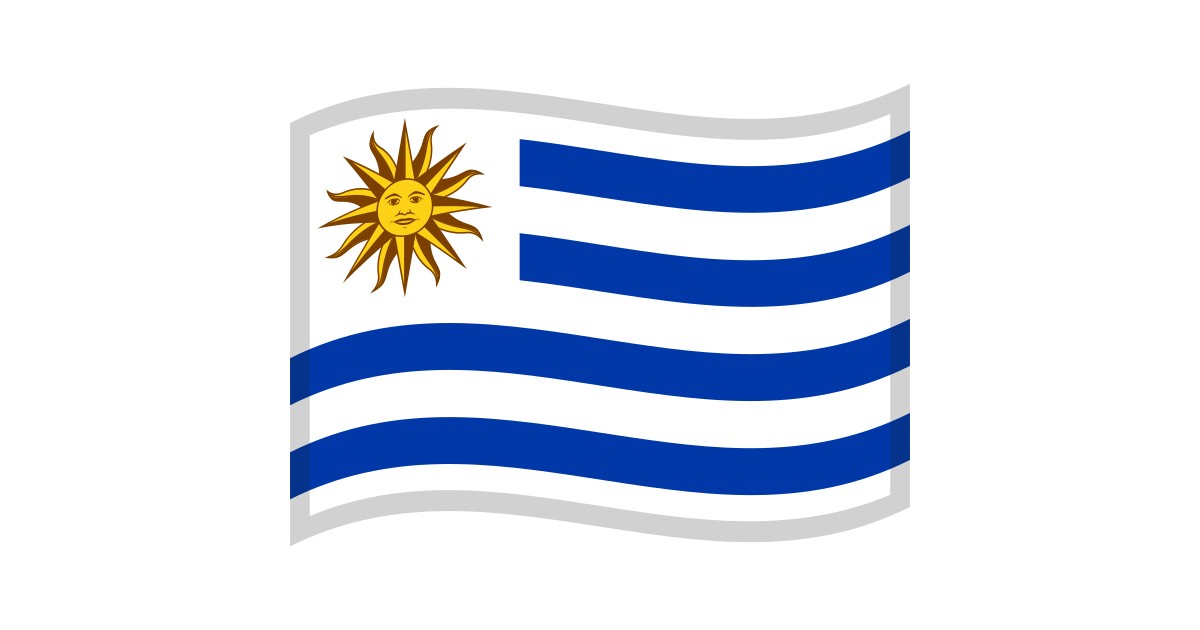 Reembolso Persistente Ir a caminar 🇺🇾 Flag: Uruguay Emoji, UY Flag Emoji