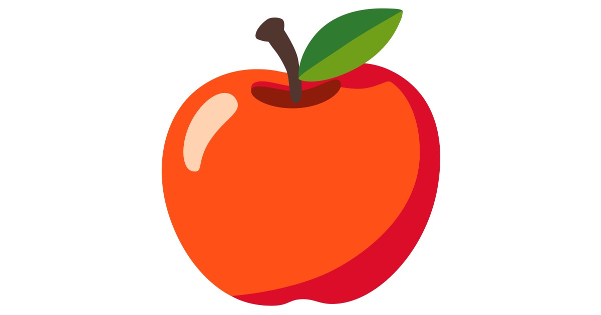 🍎 Red Apple Emoji