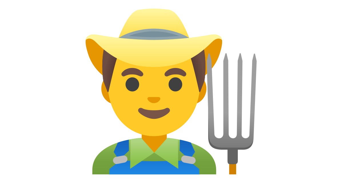👨‍🌾 Profesional De La Agricultura Hombre Emoji