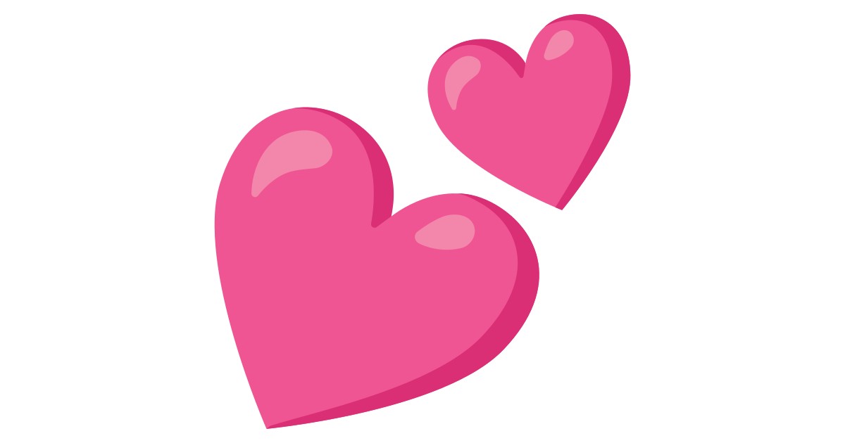 ๐ Two Hearts Emoji