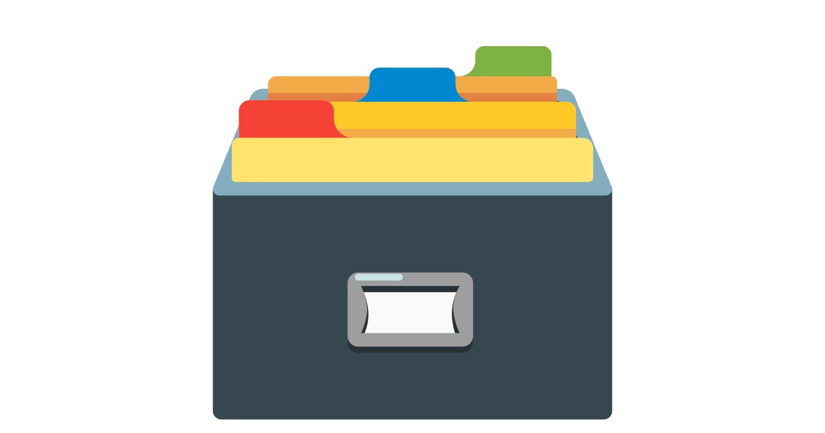 🗃️ Card File Box Emoji