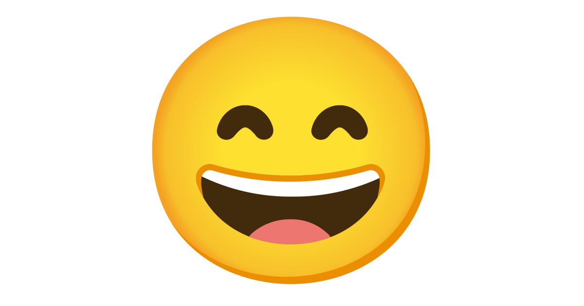😄 Grinning Face With Smiling Eyes Emoji, Smile Emoji