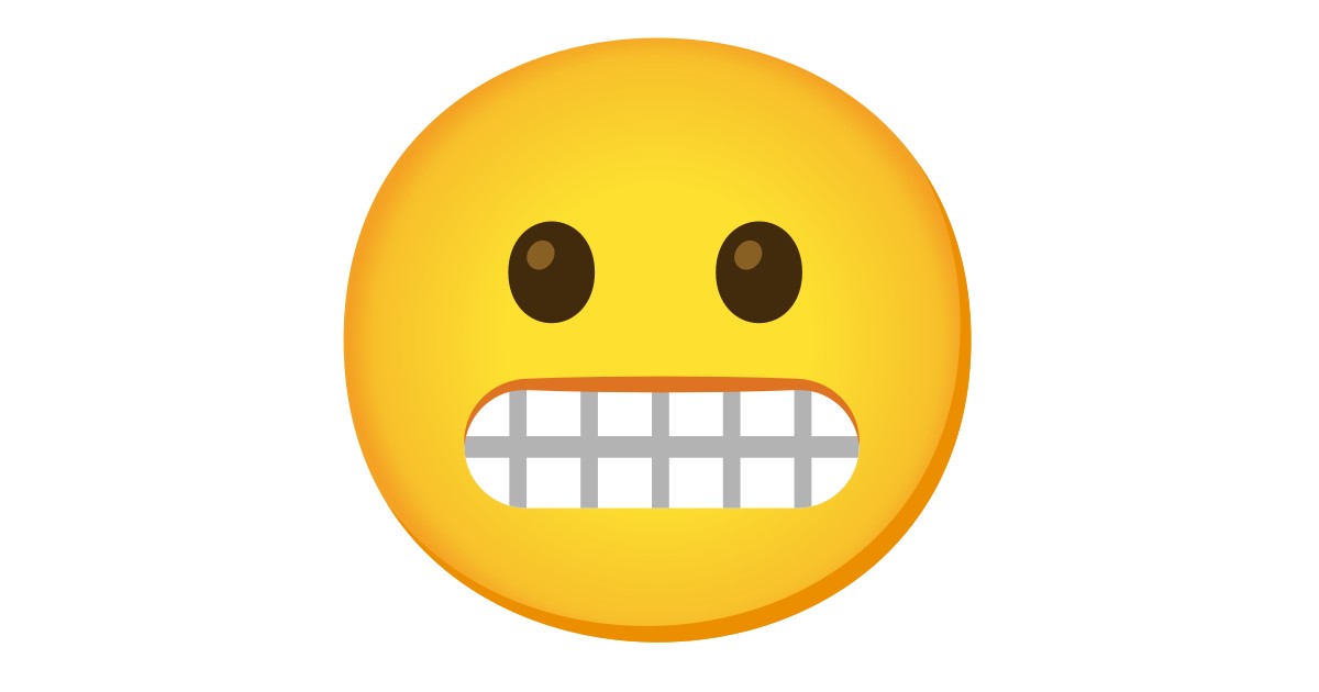 😬 Grimacing Face Emoji, Grimacing Emoji