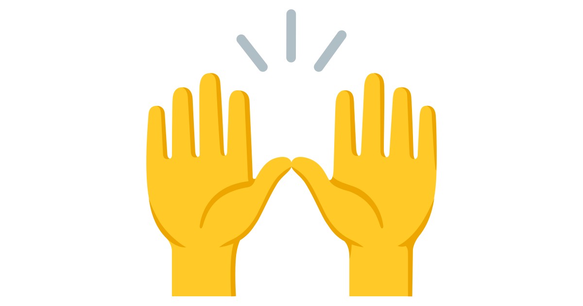 Praise Hands Emoji Png, Transparent Png Transparent Png Image PNGitem ...