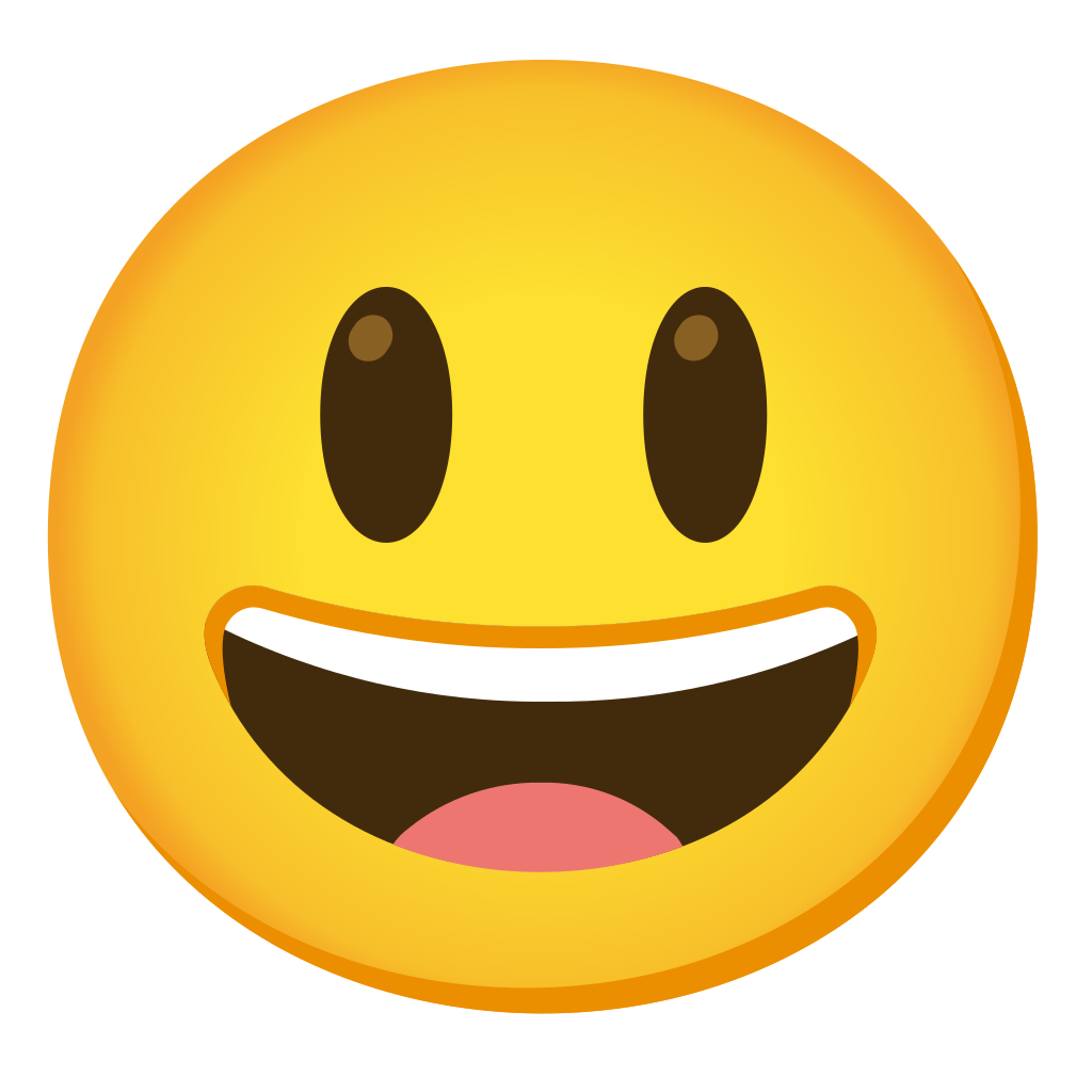  Visage Souriant Avec De Grands Yeux Emoji Signification Utilisation