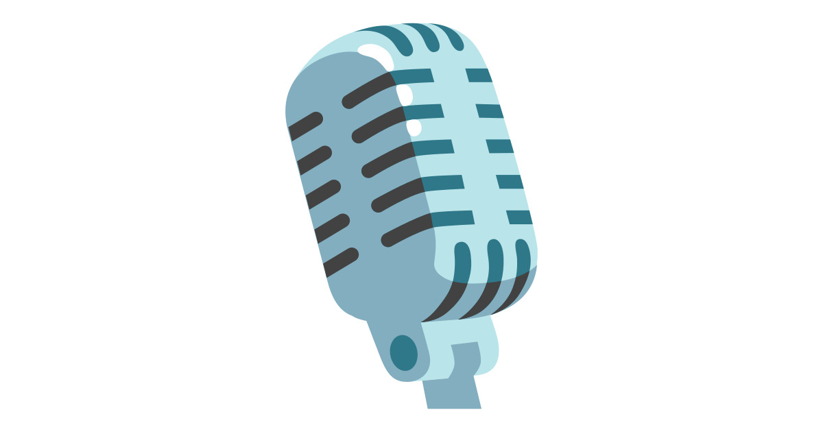 🎙️ Studio Microphone Emoji: Meaning & Usage