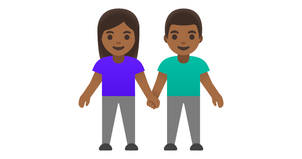 π«πΎ Woman And Man Holding Hands: Medium-Dark Skin Tone Emoji