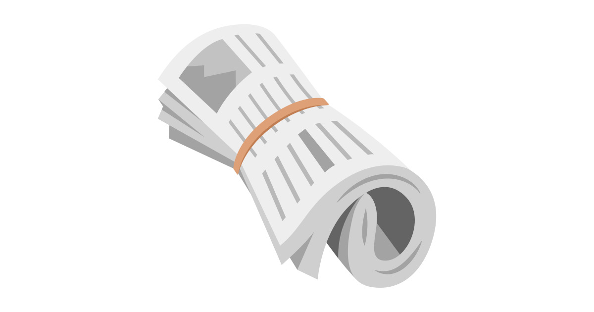 🗞️ Journal Roulé Emoji: Signification & Utilisation