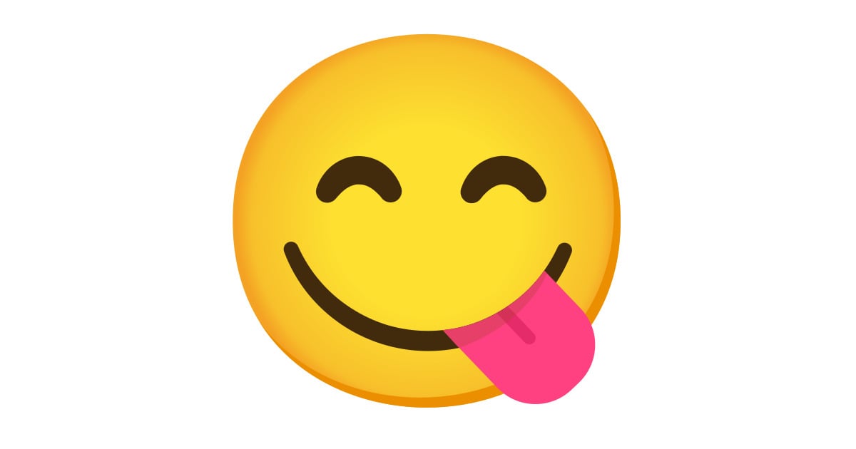  Face Savoring Food Emoji Meaning Usage