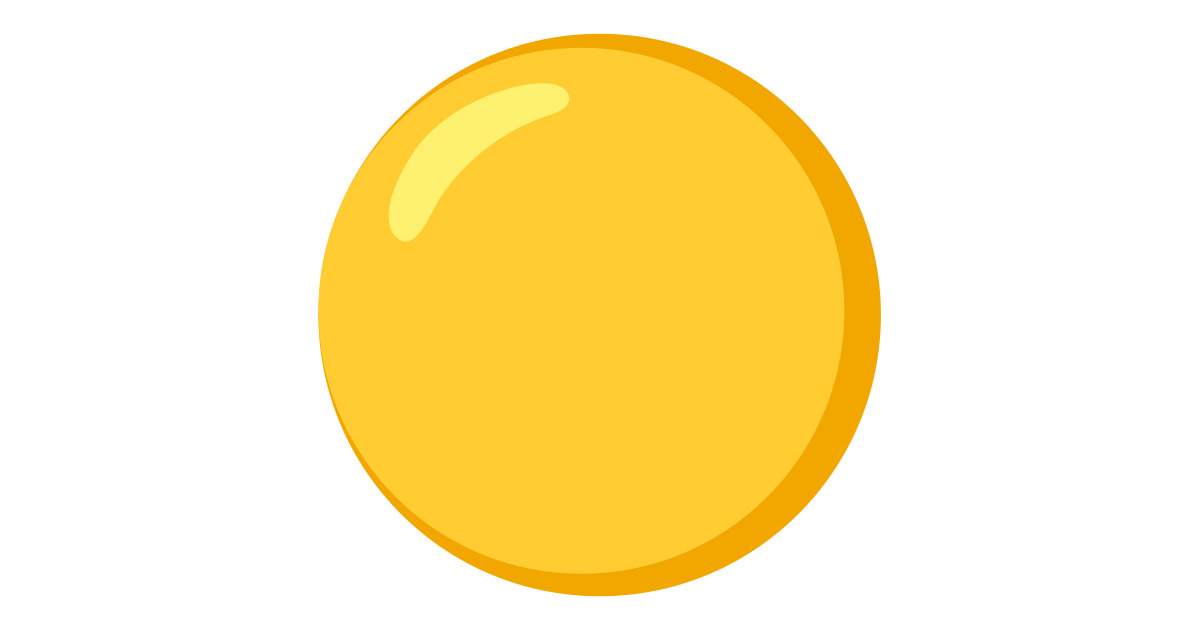 🟡 Yellow Circle Emoji: Meaning & Usage