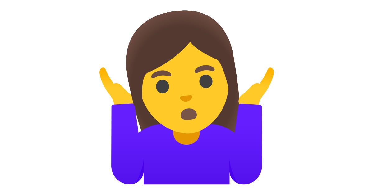 🤷‍♀️ Femme Qui Hausse Les Épaules Emoji
