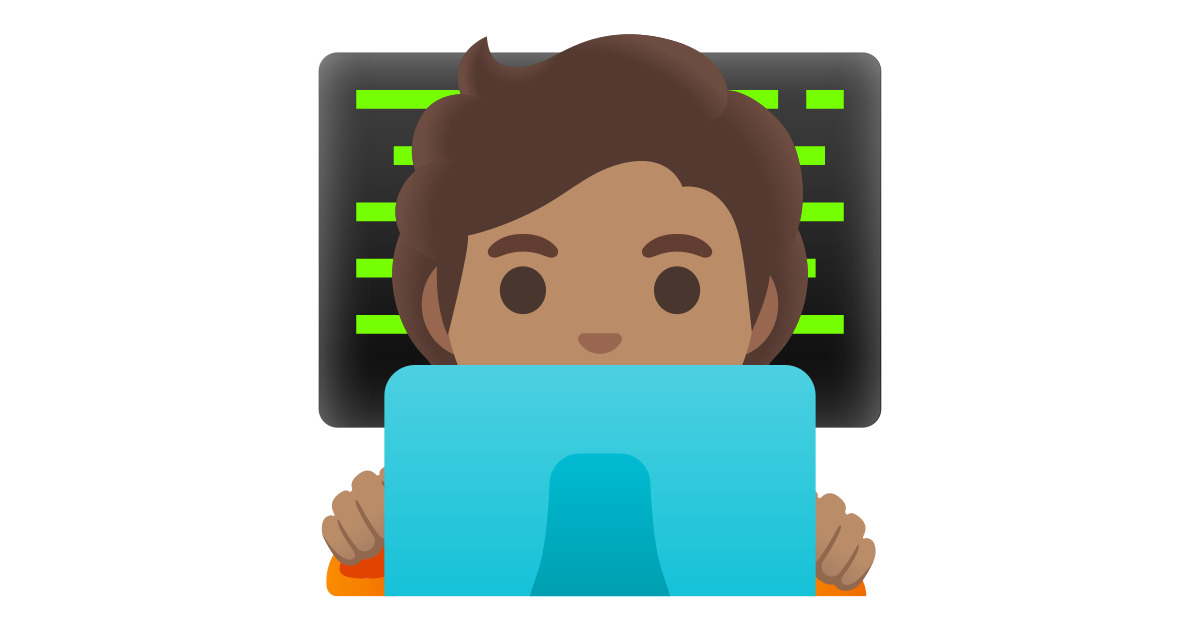 🧑🏽‍💻 Technologist: Medium Skin Tone Emoji