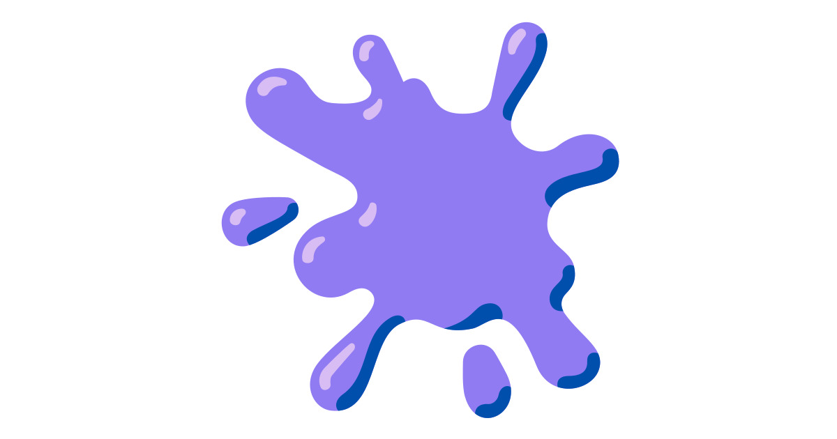 Splatter Emoji Meaning & Usage