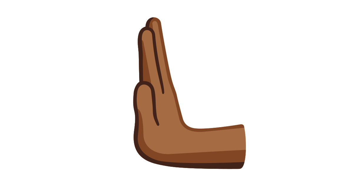🏾 Leftwards Pushing Hand: Medium-Dark Skin Tone Emoji