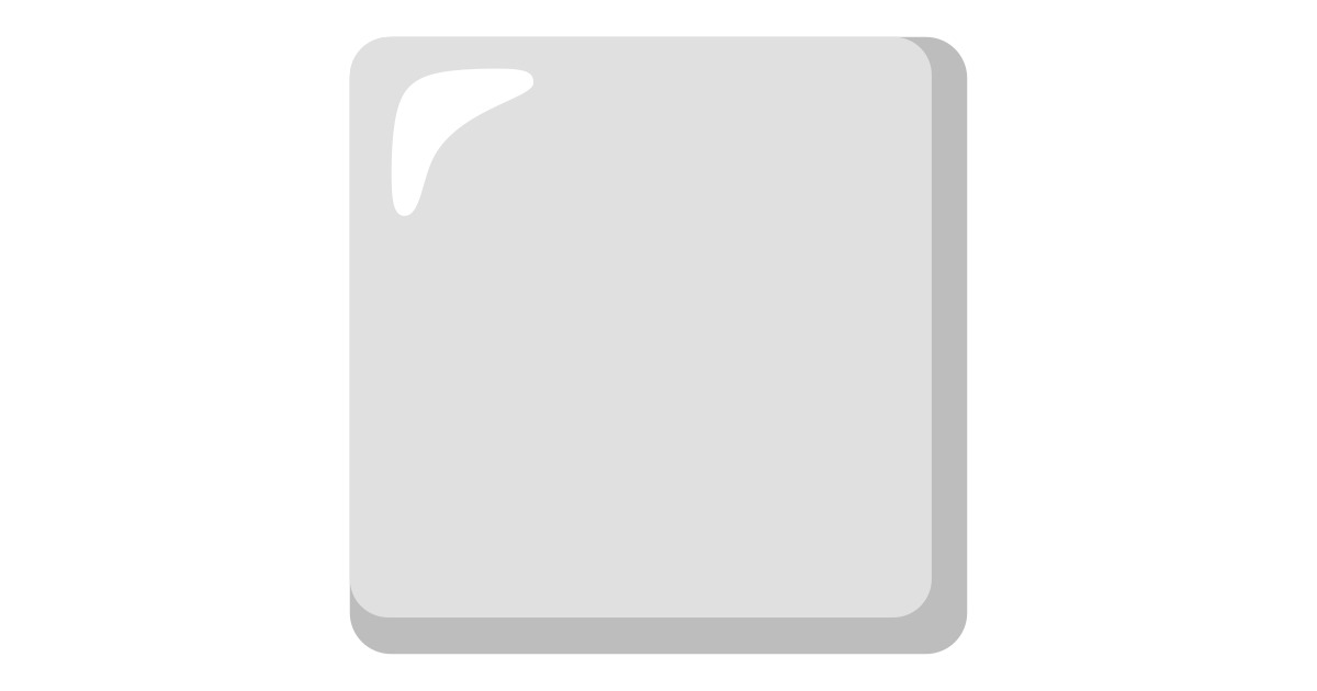 ⬜ White Large Square Emoji: Meaning & Usage