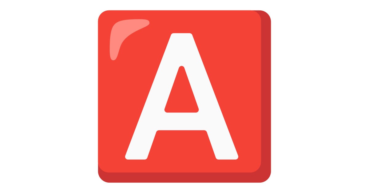 π
°οΈ A Button (Blood Type) Emoji: Meaning & Usage