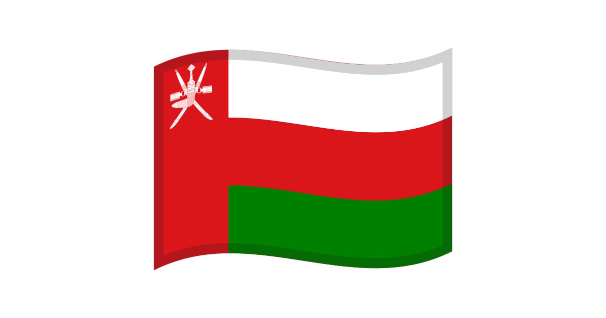 Flag Oman Emoji Meaning Usage