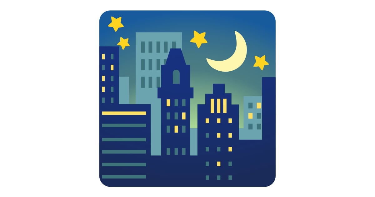 ๐ Night With Stars Emoji: Meaning & Usage