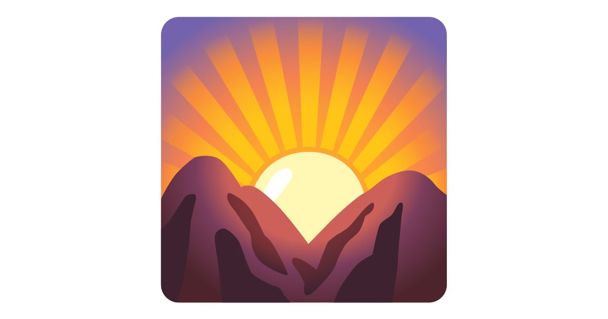 π Sunrise Over Mountains Emoji: Meaning & Usage