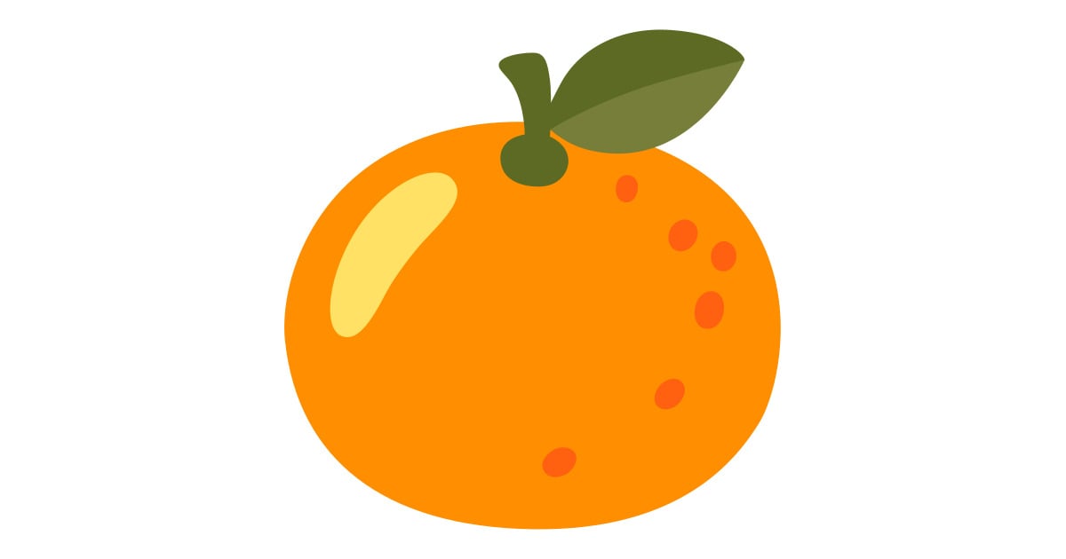 🍊 Tangerine Emoji: Meaning & Usage