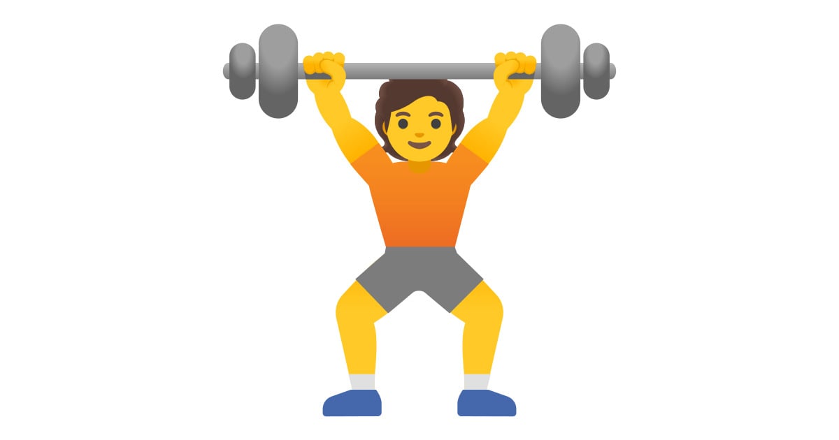 ?️ Person Lifting Weights Emoji: Meaning & Usage