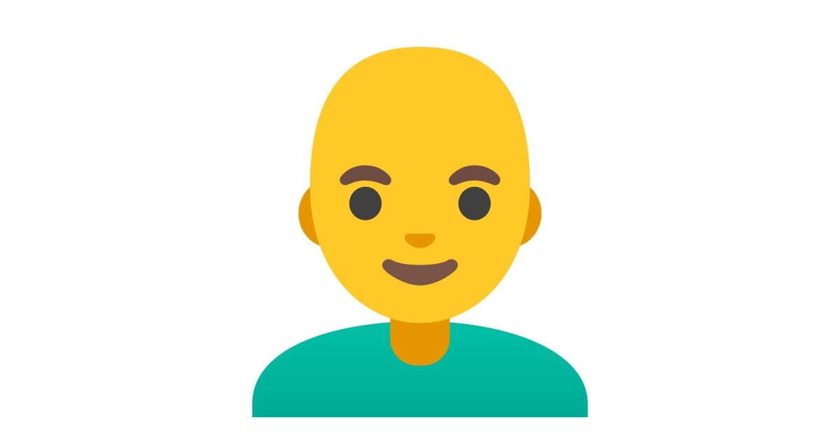 π¨β𦲠Man: Bald Emoji: Meaning & Usage