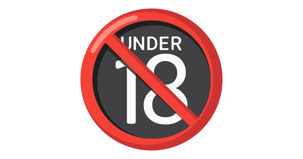 🔞 No One Under Eighteen Emoji: Meaning & Usage