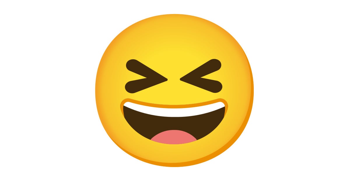 (*☻-☻*) 😆 Grinning Squinting Face Emoji: Meaning & Usage