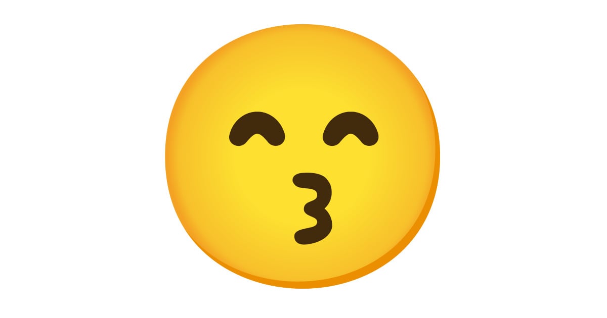 😙 Kissing Face With Smiling Eyes Emoji: Meaning & Usage