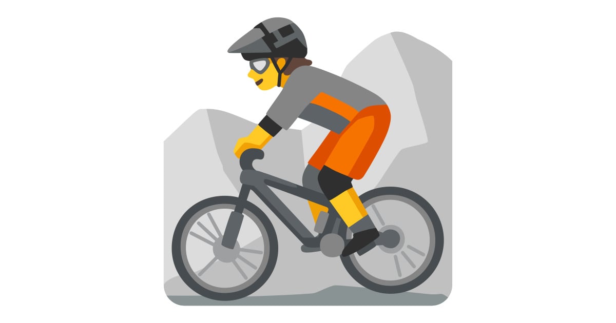 ๐ต Person Mountain Biking Emoji: Meaning & Usage