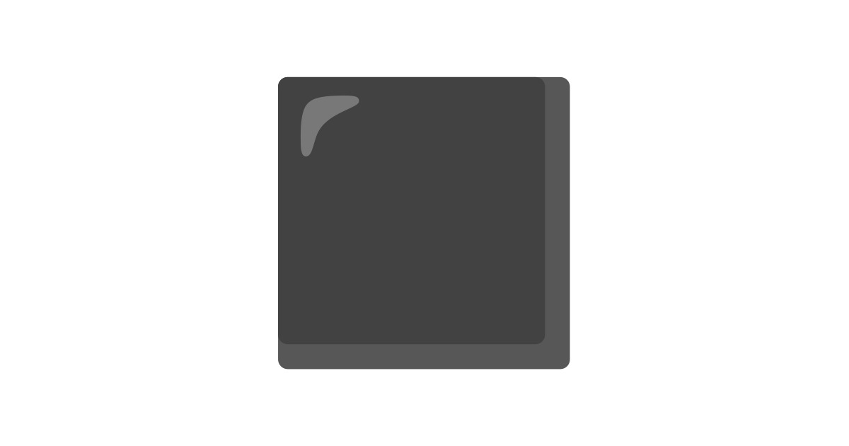 ️ Black Medium Square Emoji: Meaning & Usage