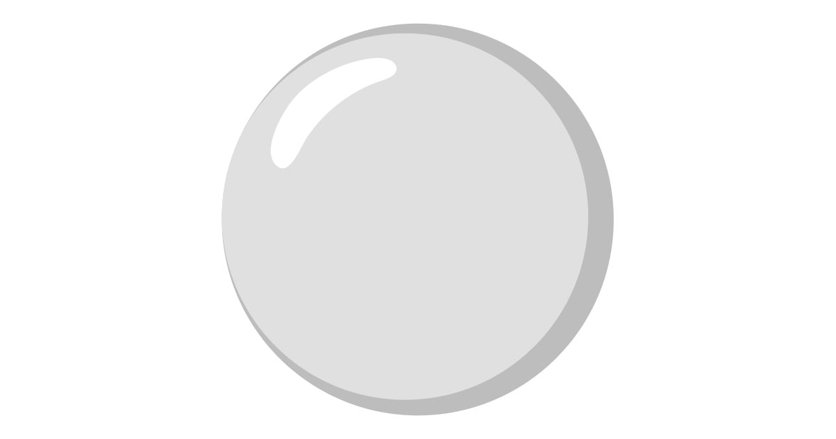 ⚪ White Circle Emoji: Meaning & Usage