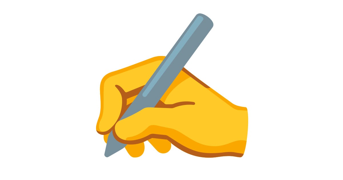 ️ Writing Hand Emoji: Meaning & Usage