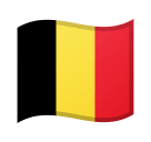 Emoticone drapeau de la Belgique