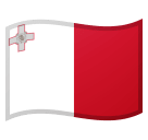Google: Android 12L - MT Flagge-Emoji, Maltesische Flagge-Emoji