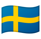 Google: Android 12L - SE Flagge-Emoji, Schwedische Flagge-Emoji