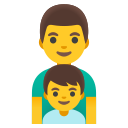 Google: Android 12L - Familie: Vater, Sohn