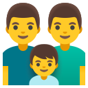 Google (Android 12L) Family: Fathers, Son
