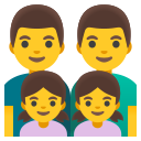 Google: Android 12L - Familie: Väter, Töchter
