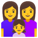 Google (Android 12L) Family: Mothers, Daughter