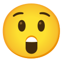 Google (Android 12L) Shocked Emoji